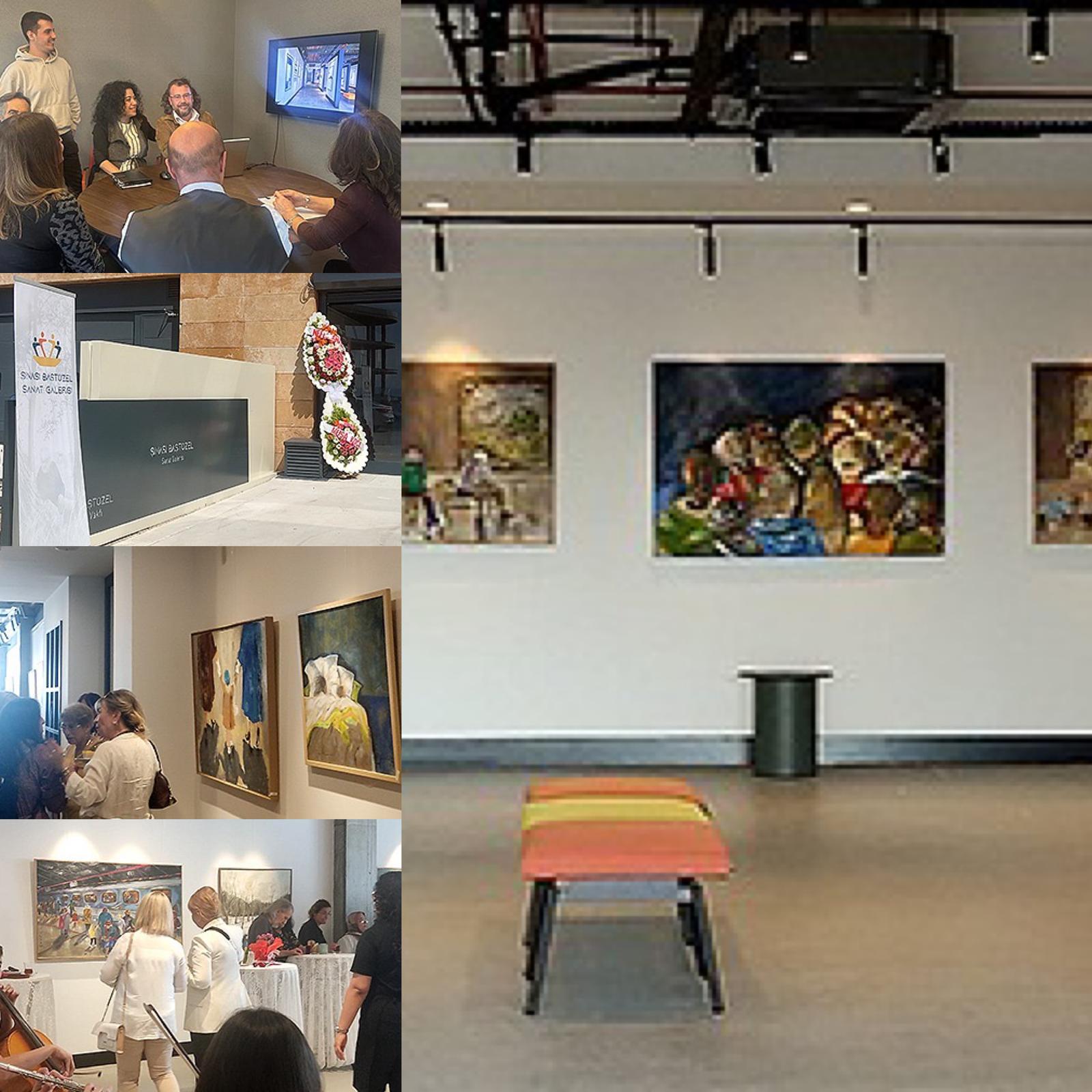 Şinasi Baştüzel Sanat Galerisi açıldı